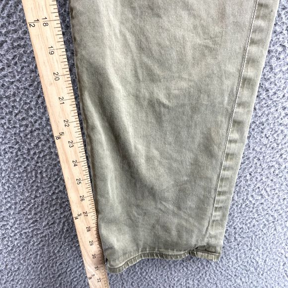 Adriano Goldshmied Pants Green 36x32 Jeans The Graduate Tailored Leg Casual Mens - Picture 6 of 16